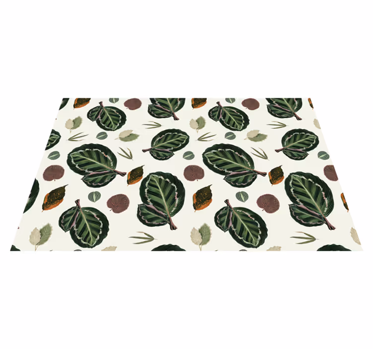 Set de table éléments motif feuille - TenStickers