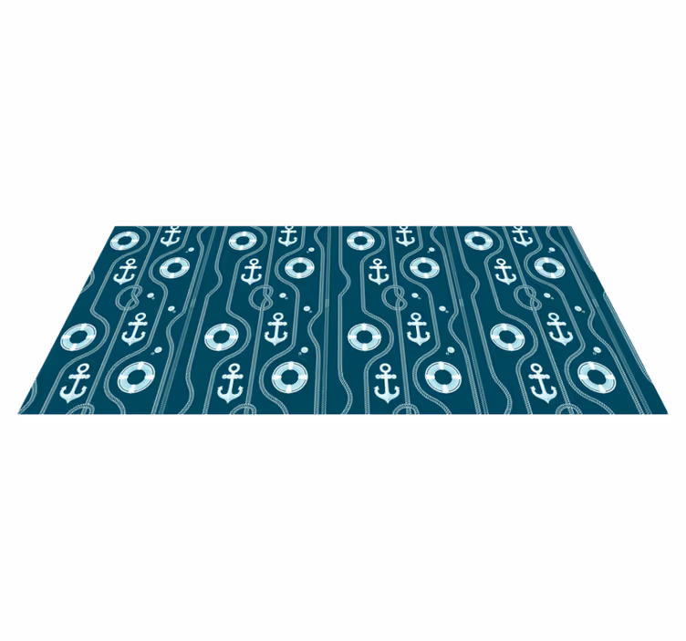 Set de table original motif ancre nautique - TenStickers