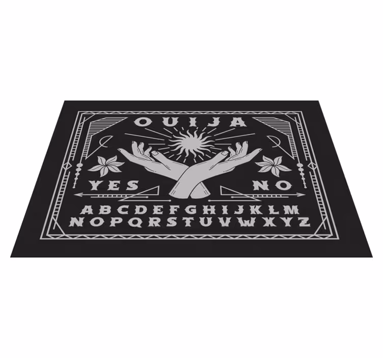 Set de table design citation mains de ouija - TenStickers