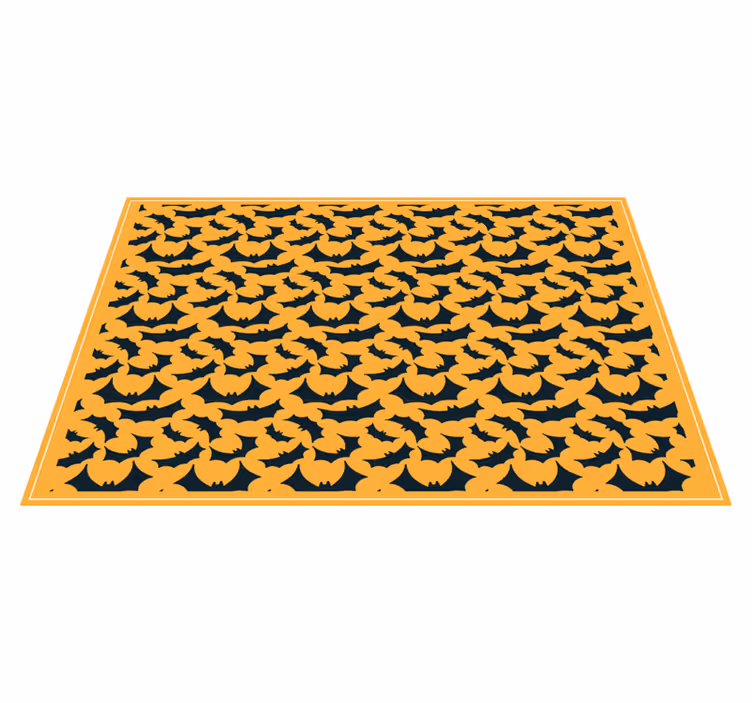 Set de table halloween motif de chauves-souris - TenStickers