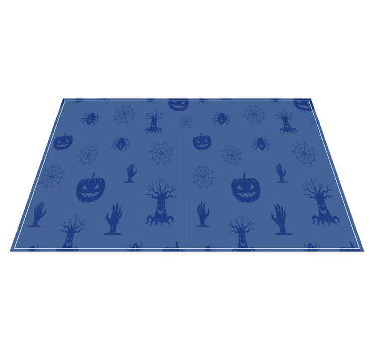 Set de table halloween décor à thème effrayant - TenStickers