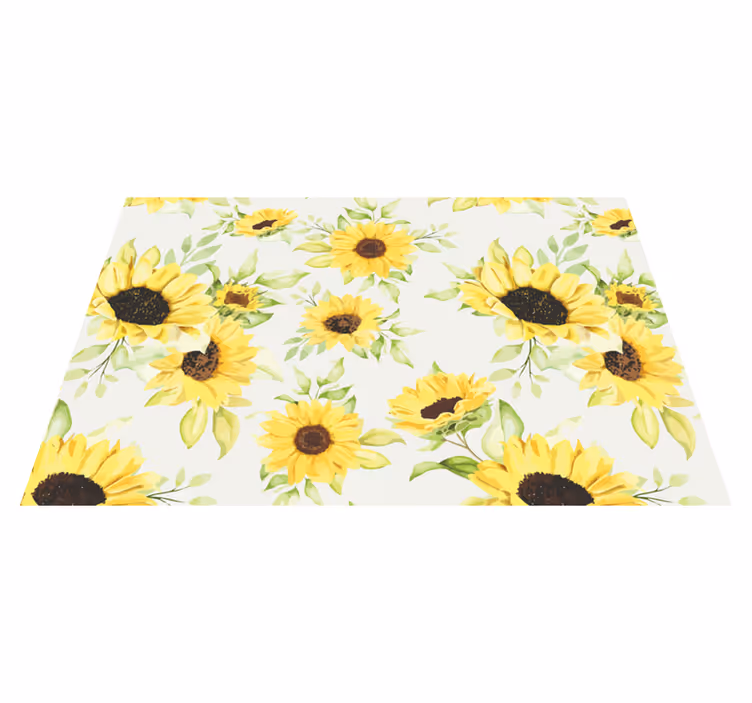 Set de table original motif tournesol - TenStickers