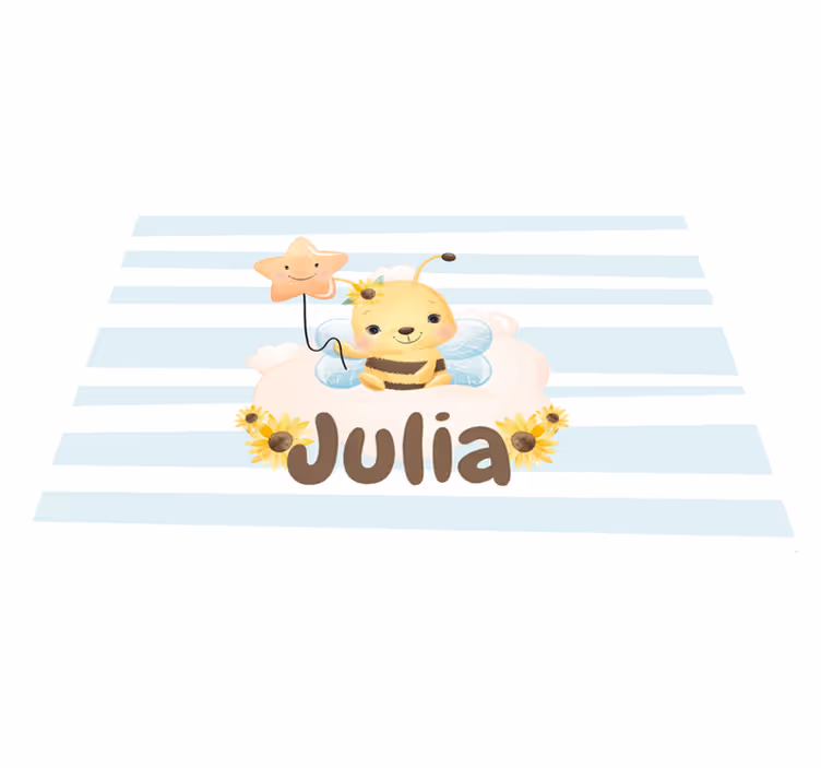 Set de table enfant personnage abeille mignon - TenStickers