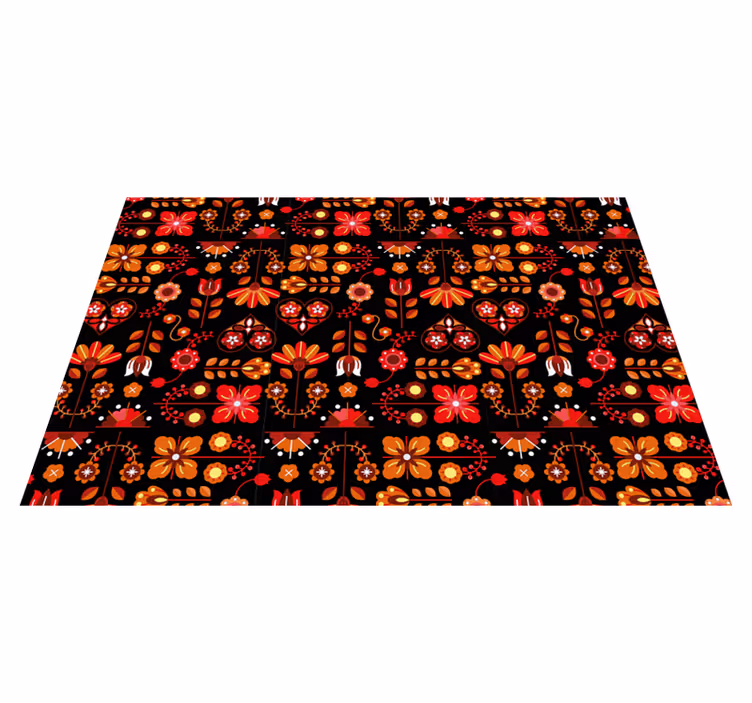 Set de table original composition botanique vive - TenStickers