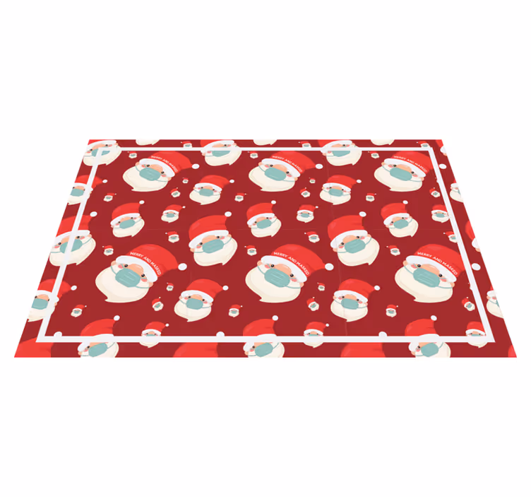 Set de table noël motif père noël - TenStickers