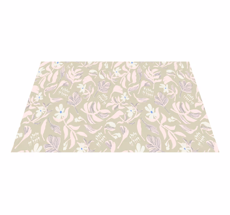 Set de table original inspiration feuilles botaniques - TenStickers