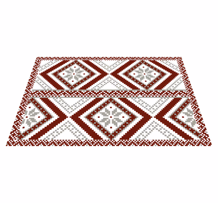 Set de table motif géométrique texturé - TenStickers