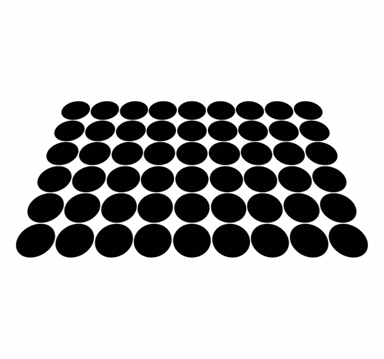 Set de table motif circulaire abstrait - TenStickers