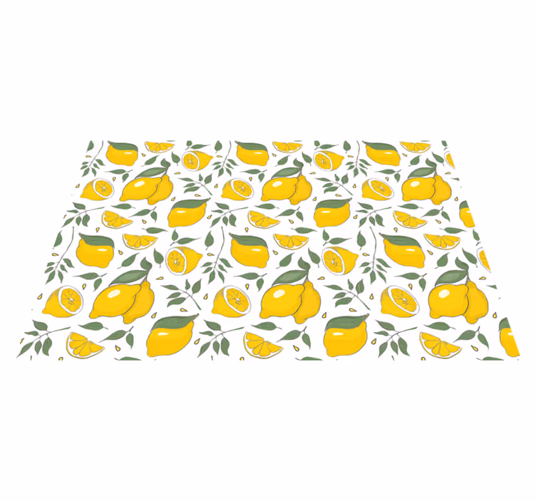 Set de table original motif citron vivant - TenStickers