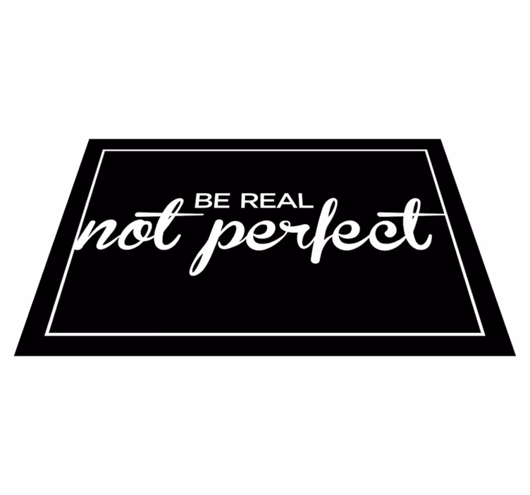 Set de table design citation slogan d'authenticité - TenStickers