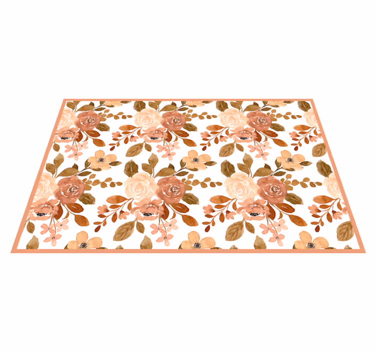 Set de table original à motif floral - TenStickers