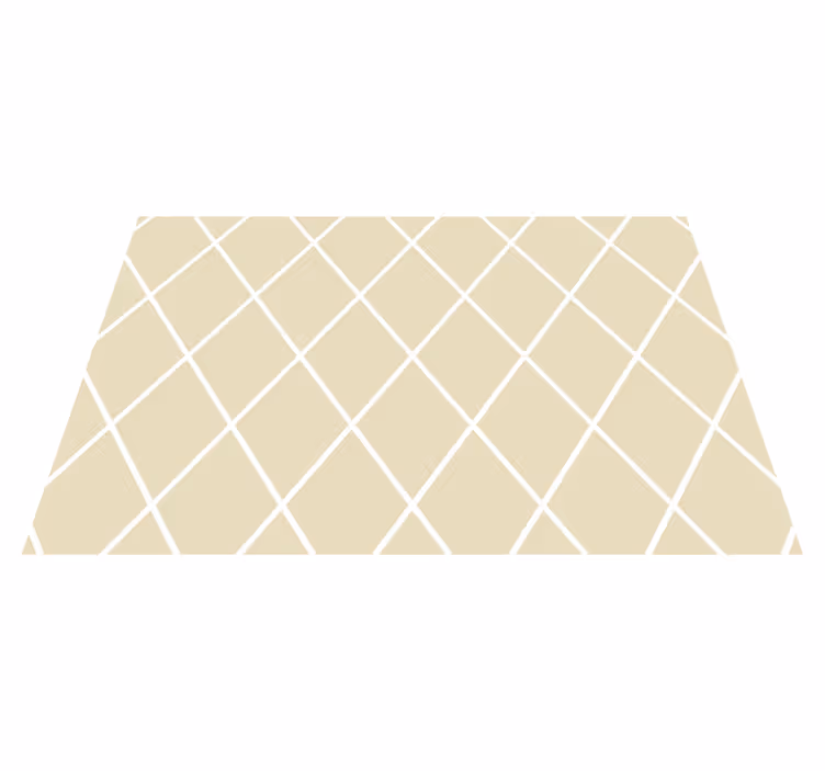 Set de table motif géométrique diagonal - TenStickers