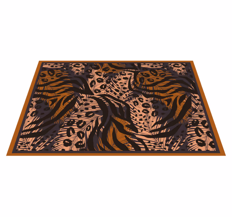 Set de table original motif jungle floral - TenStickers