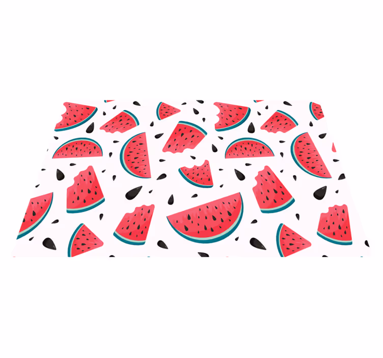Set de table enfant motif tranche de pastèque - TenStickers