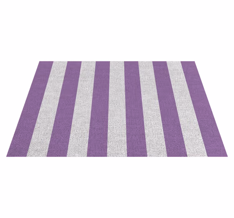 Set de table surface rayée violette - TenStickers
