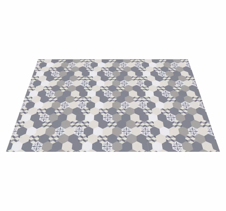 Set de table motif hexagonal géométrique - TenStickers