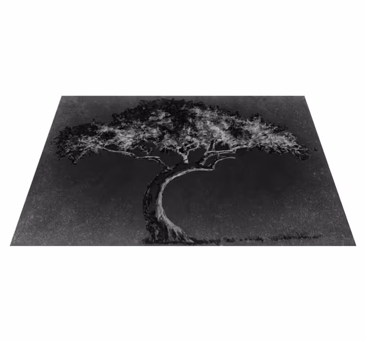 Set de table silhouette d'arbre artistique - TenStickers