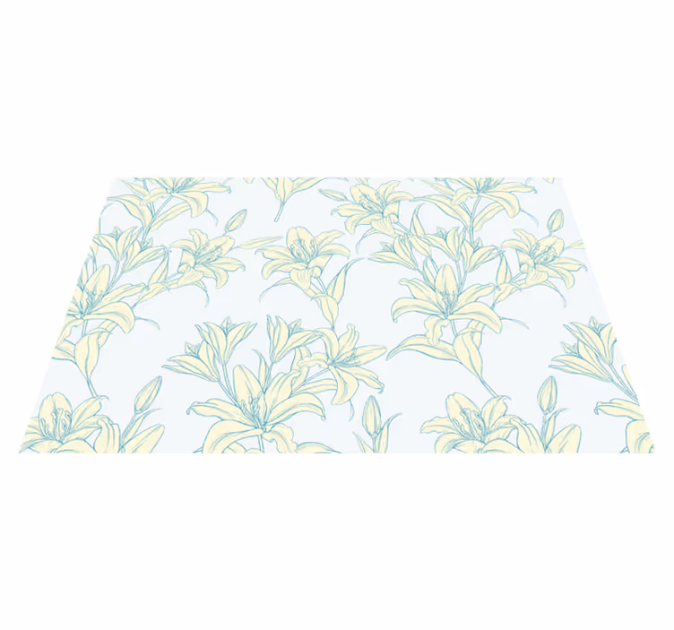 Set de table style inspiré des plantes élégant - TenStickers