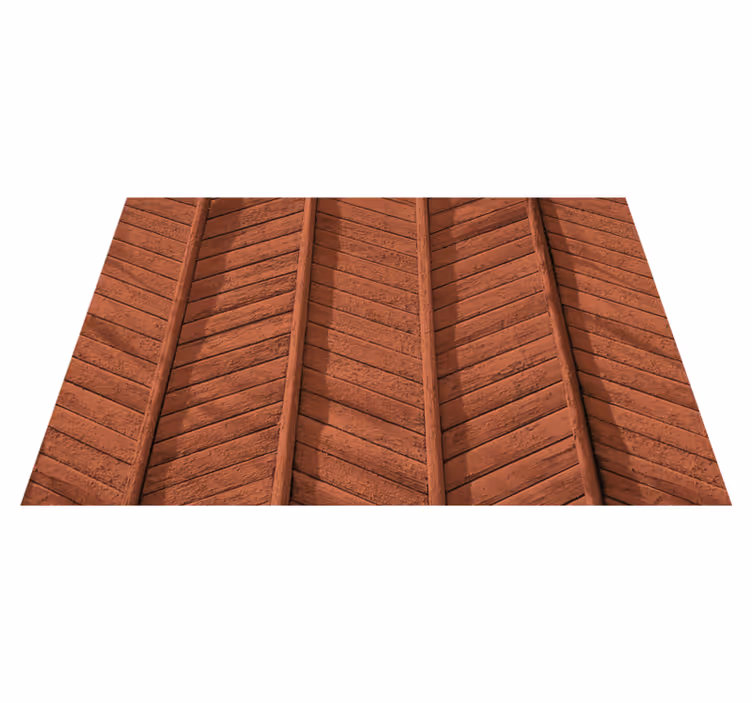 Set de table motif bois en chevrons - TenStickers