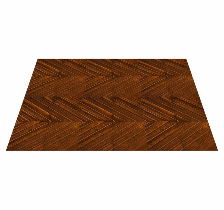 Set de table zigzag en bois style cosmopolite - TenStickers