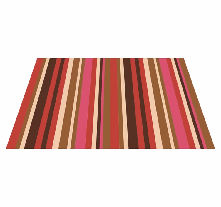 Set de table rayures multicolore style bohémien - TenStickers
