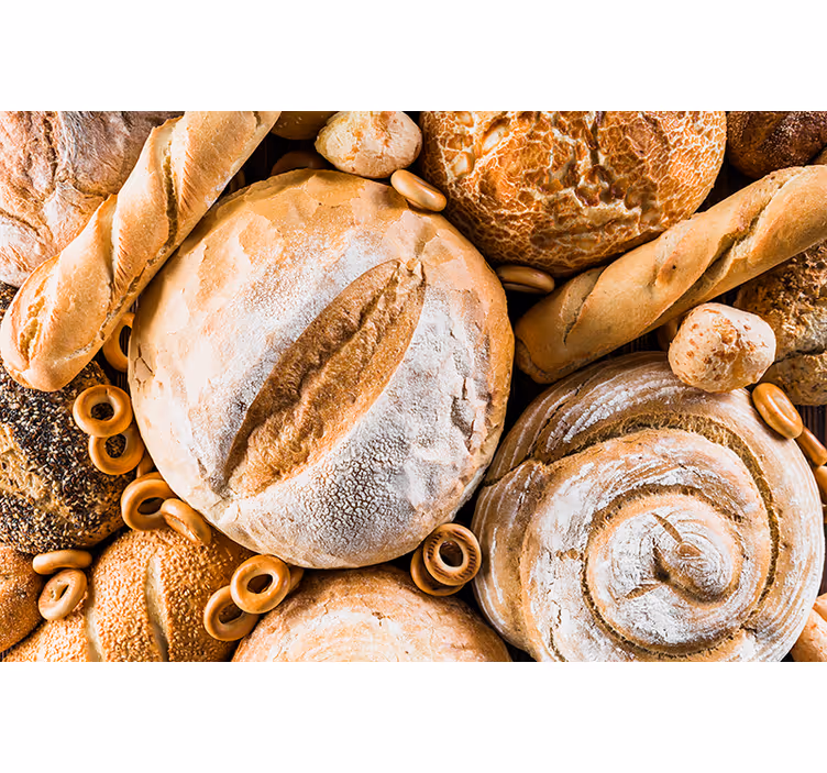 Tapisserie autres boulangerie française - TenStickers