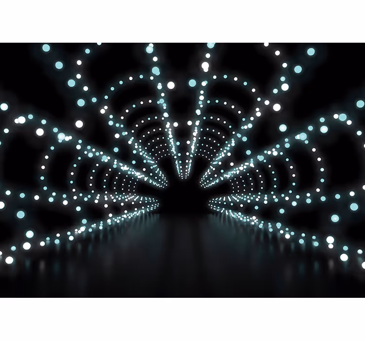 Papier peint 3D éclat de lumière abstraite - TenStickers