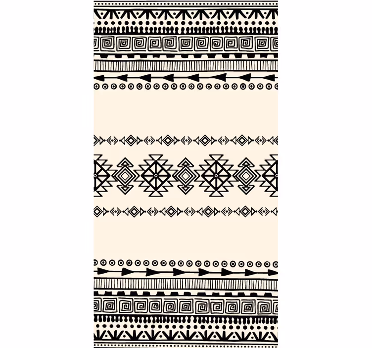 Tapisserie africaine chemin tribal - TenStickers