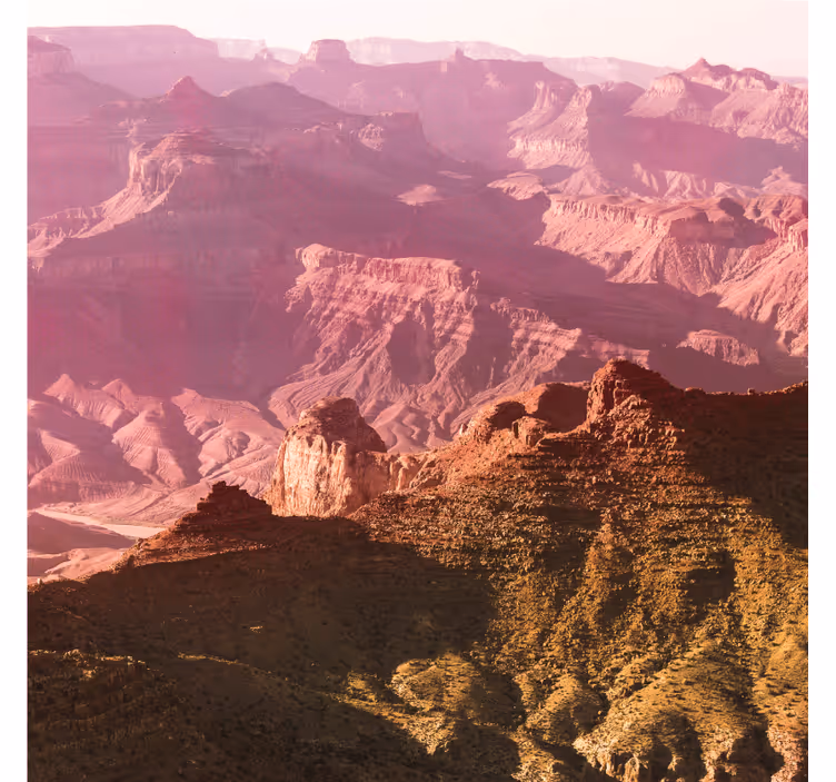 Tapisserie désert couleurs esthétiques du grand canyon - TenStickers