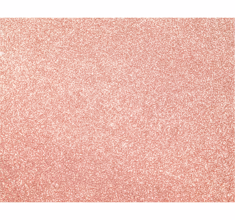 Tapisserie murale entrée tapis de souris pailleté rose - TenStickers