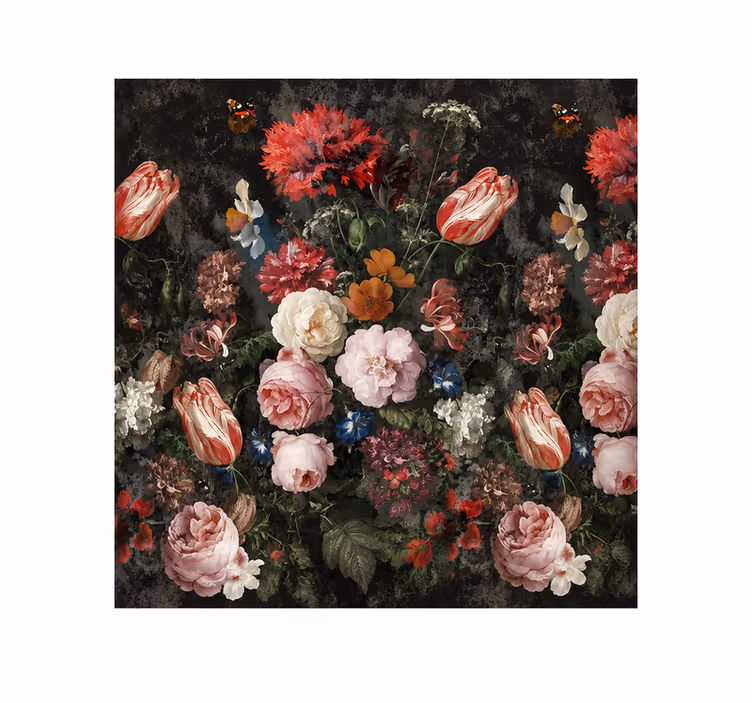 Papier peint nature fleurs - TenStickers