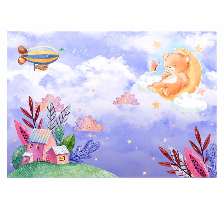 Tapisserie murale magie et fantaisie - TenStickers