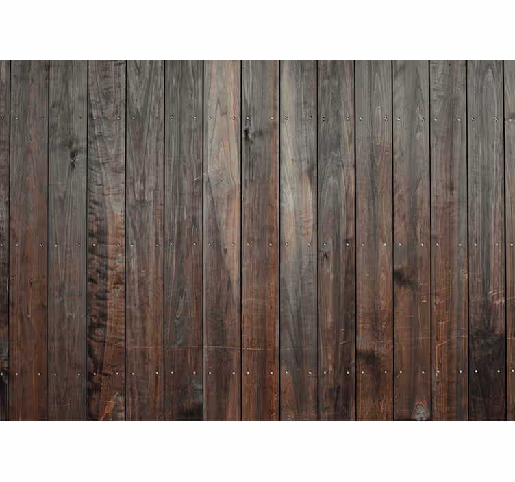 Tapisserie imitation bois planche en bois rustique - TenStickers