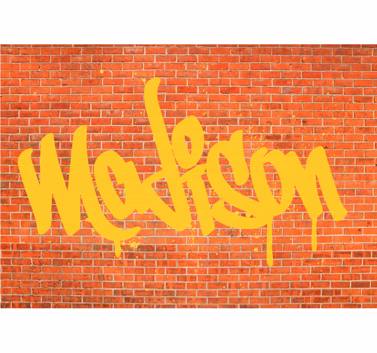Tapisserie murale graffiti art de texte graffiti - TenStickers
