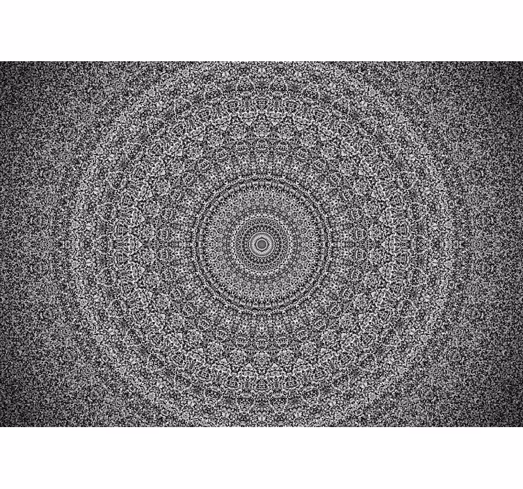 Tapisserie mandala motif circulaire complexe - TenStickers