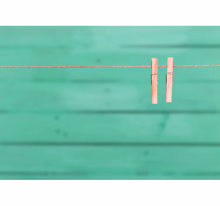 Tapisserie textures et motifs pinces à linge en ligne - TenStickers