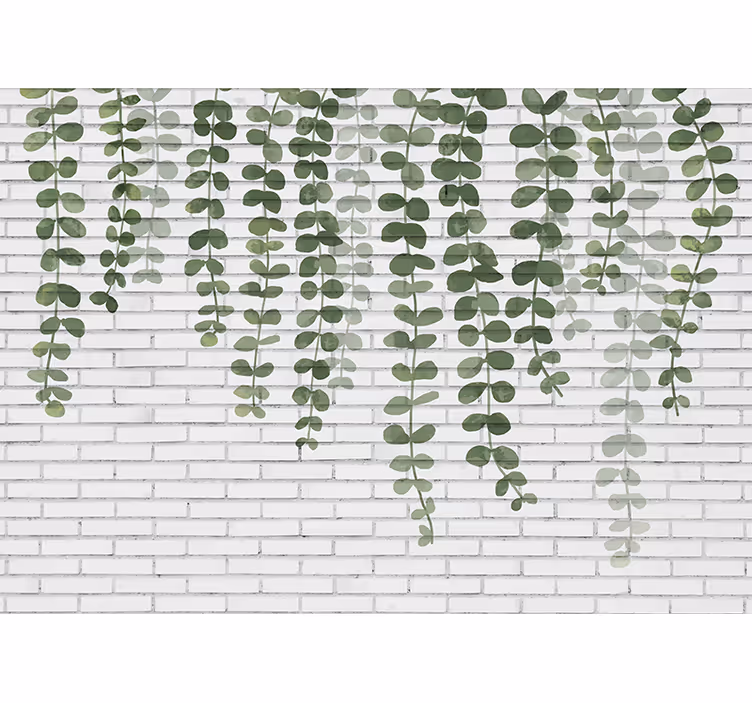 Tapisserie arbre feuillage suspendu - TenStickers