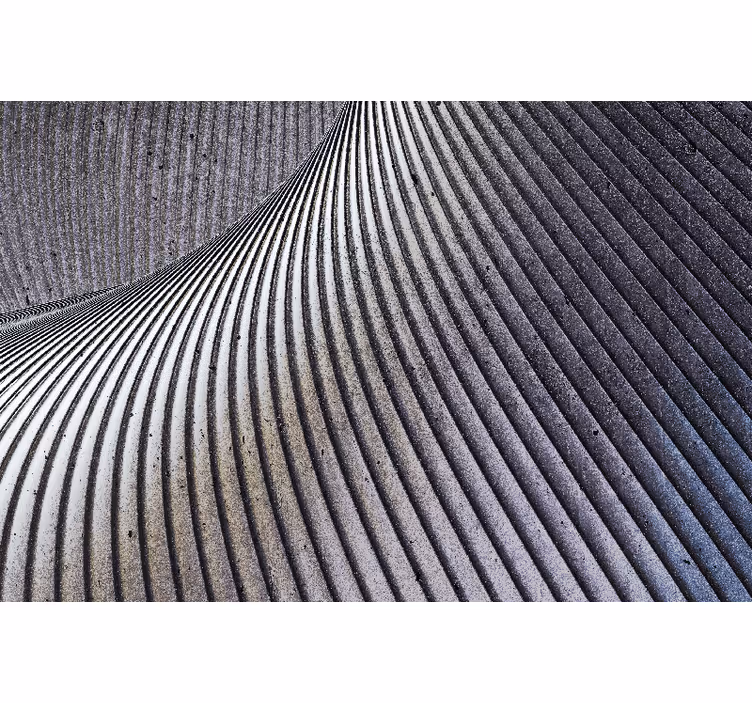 Tapisserie murale textures et motifs motifs de sable courbés - TenStickers