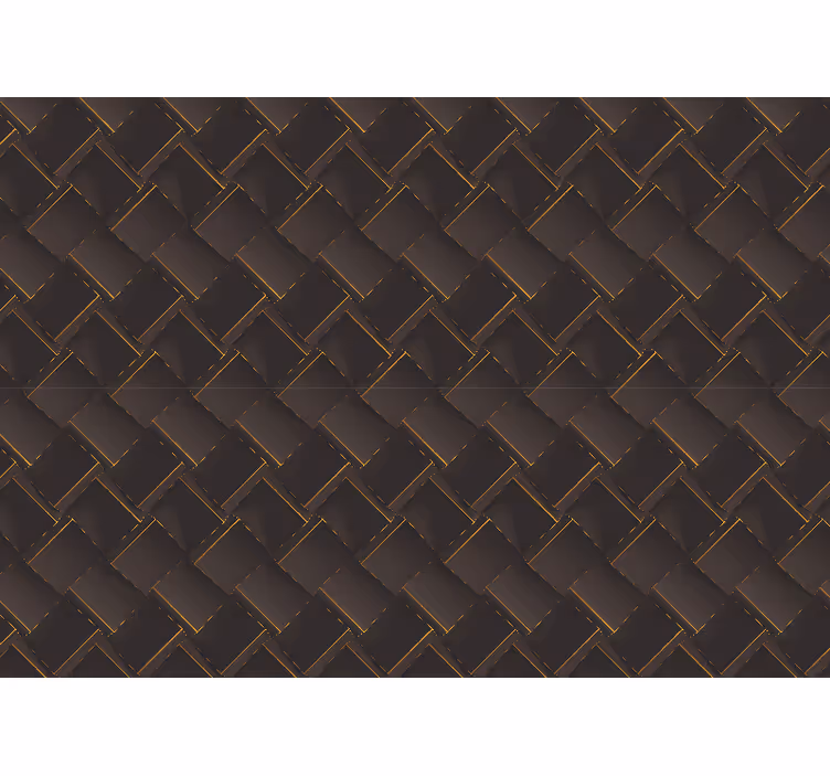 Tapisserie murale textures et motifs motif marron texturé - TenStickers