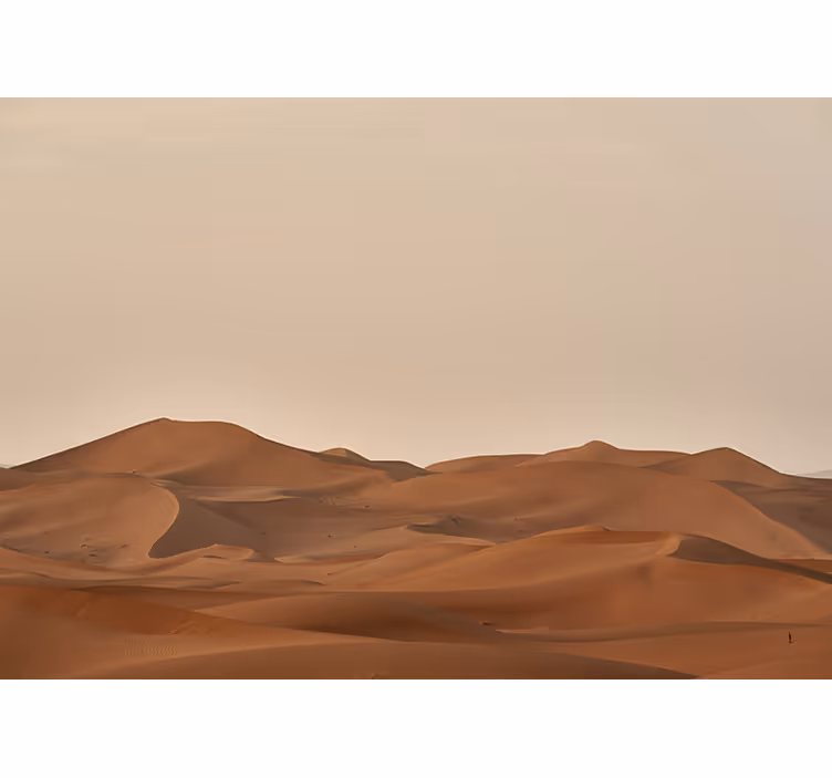Tapisserie désert paysage désertique sablonneux - TenStickers