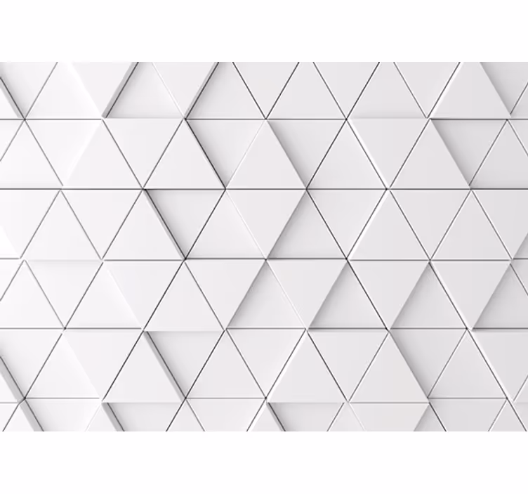 Tapisserie murale textures et motifs design triangulaire - TenStickers