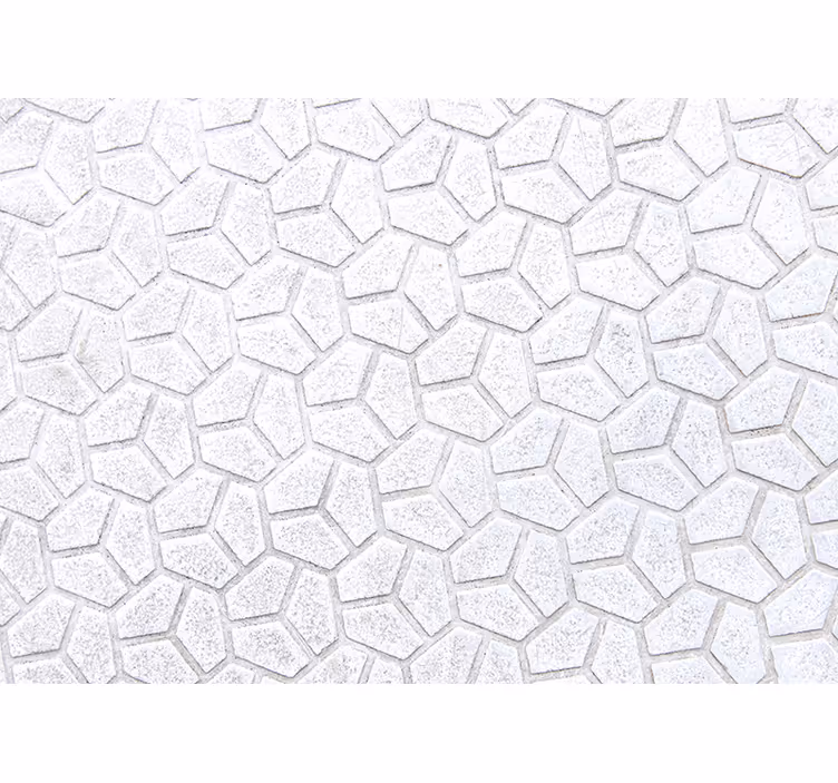 Tapisserie textures et motifs motif hexagonal - TenStickers