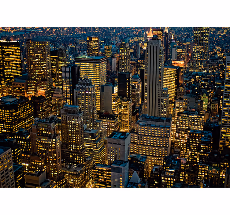 Tapisserie new york ciel de nuit - TenStickers