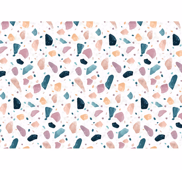 Tapisserie murale textures et motifs motif formes abstraites - TenStickers