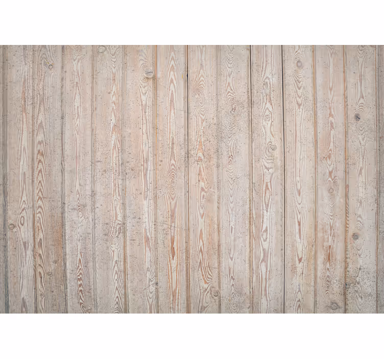 Tapisserie imitation bois panneaux en bois clair - TenStickers