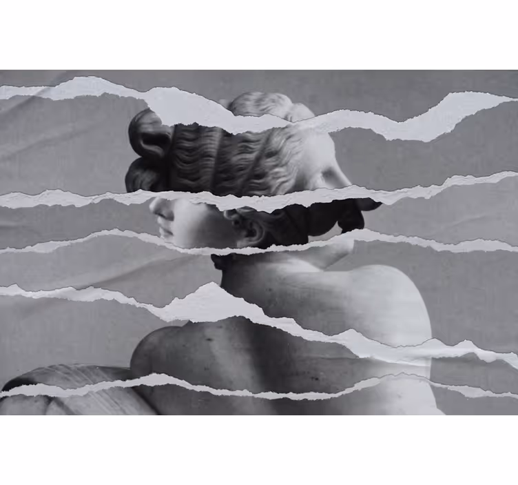 Tapisserie art beauté sculpturale classique - TenStickers