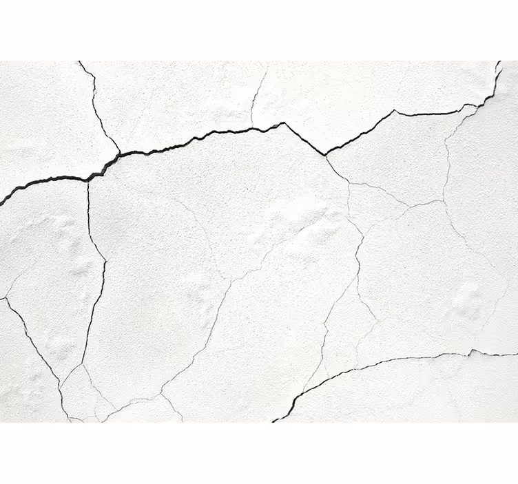 Tapisserie textures et motifs motif surface fissurée - TenStickers