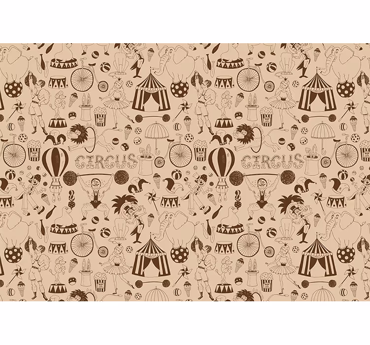 Tapisserie personnalisée art de la performance de cirque - TenStickers