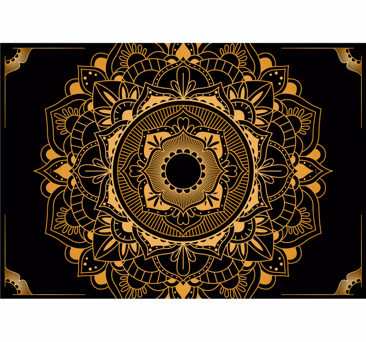 Tapisserie mandala design élégant - TenStickers