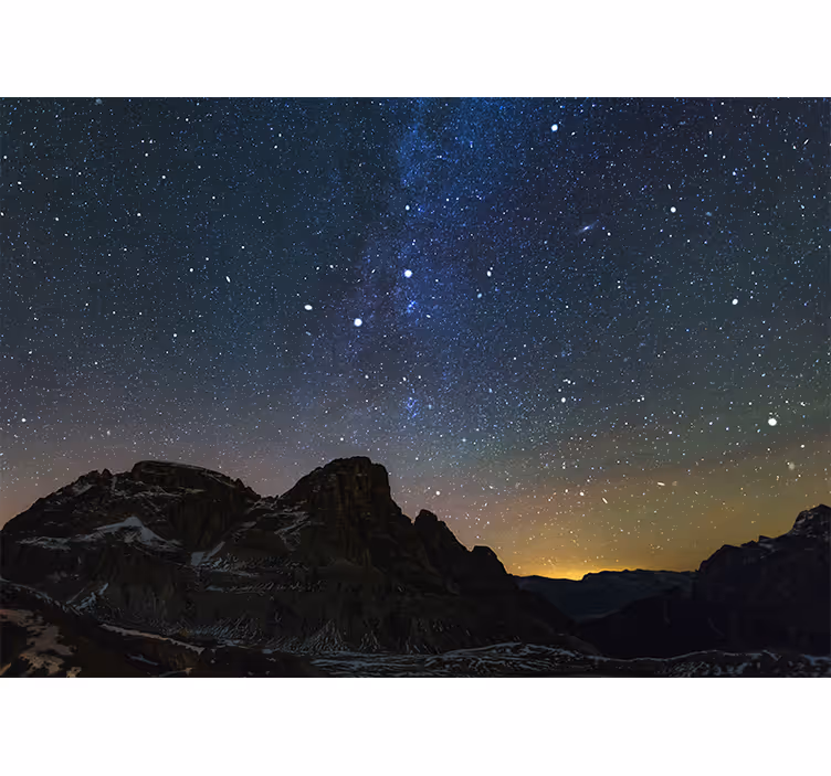 Tapisserie espace merveilles du ciel nocturne - TenStickers
